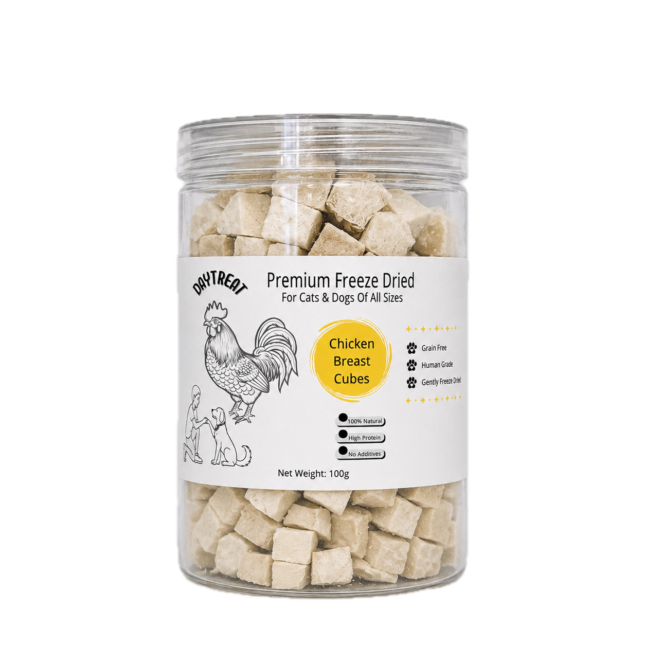 Chicken Breast Cubes 100g