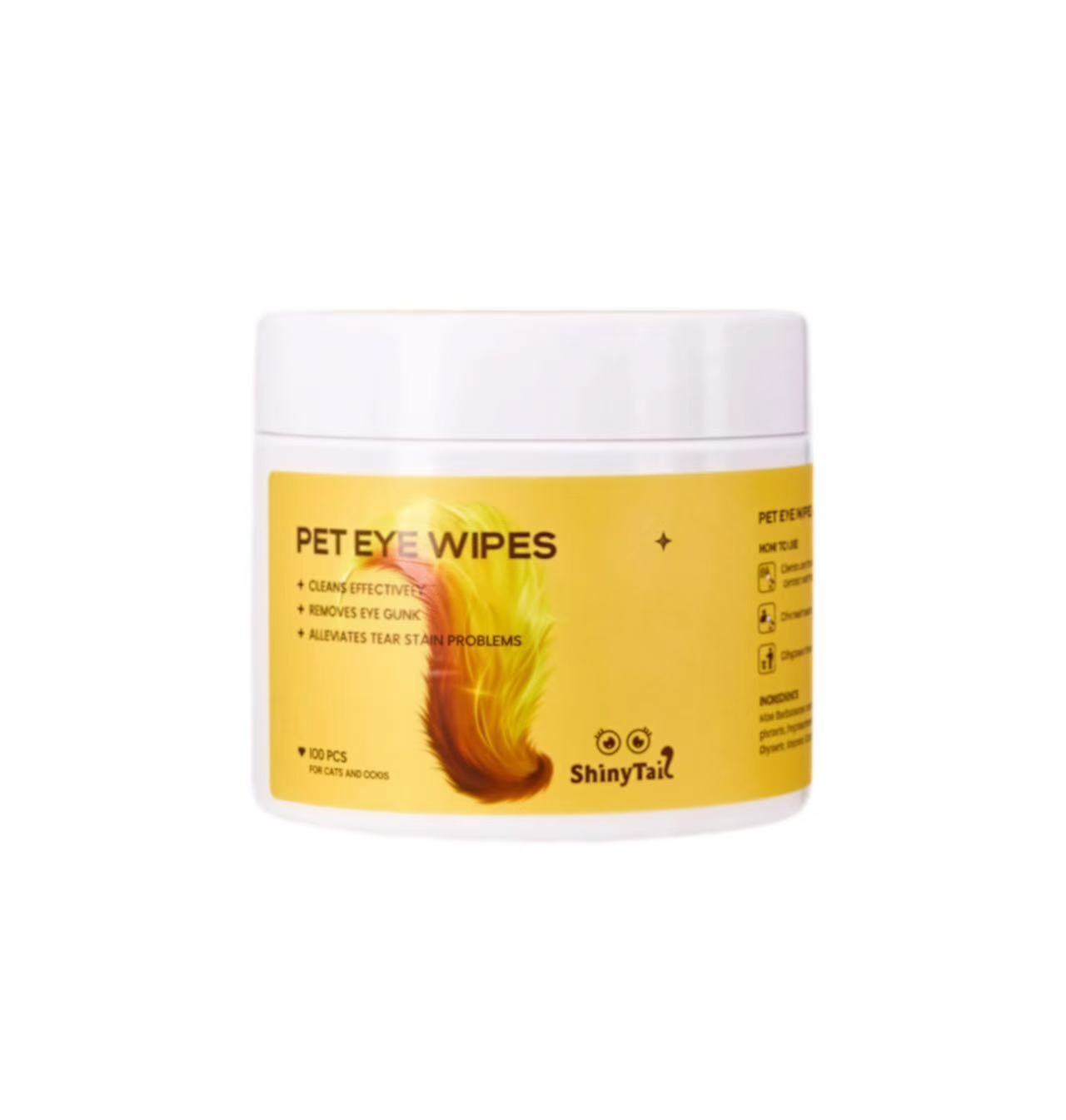 ShinyTail Pet Eye Wipes (100pcs)
